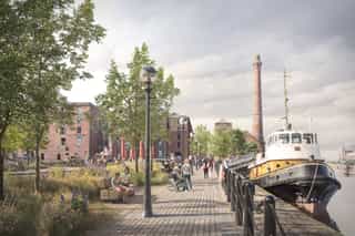 A visual of the future for Albert Dock