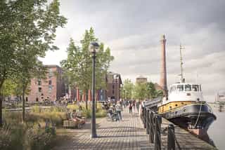 A visual of the future for Albert Dock