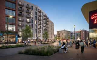 CGI image of Hull City Centre