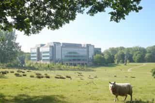 An image of the Science building at Alderley Park
