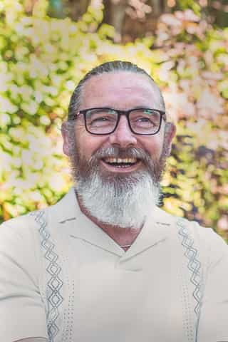 Headshot photo of Kev Redhead