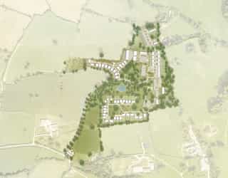 A masterplan of the Standish Hospital Estate