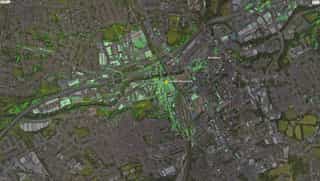 ZVI map of Stockport